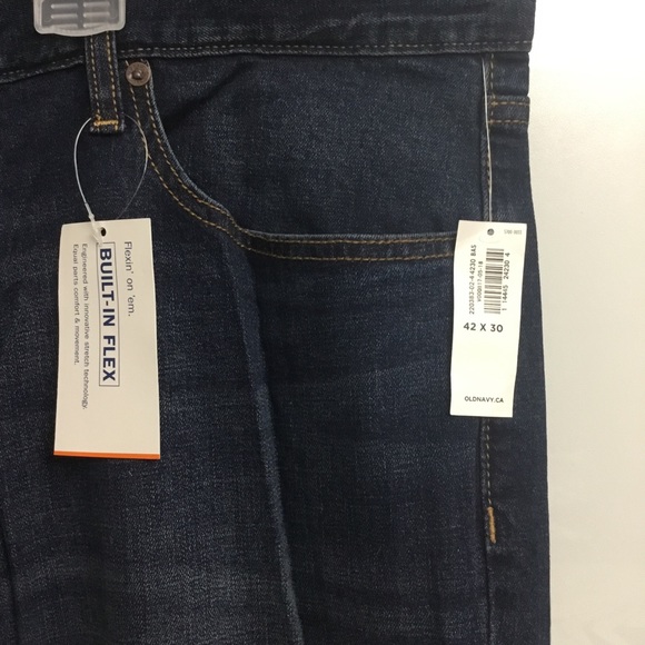 Old Navy Boot Cut Built-In Flex Blue Jeans - Picture 2 of 7